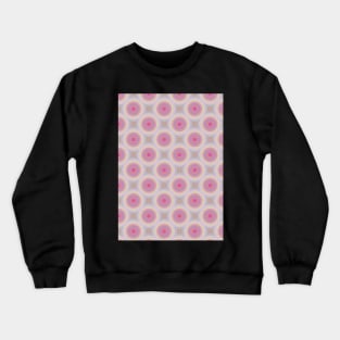 Pink Yellow and Purple Circles Crewneck Sweatshirt